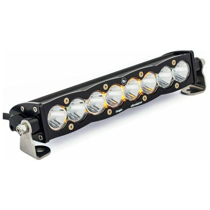 S8 10″ LED Light Bar Clear Spot