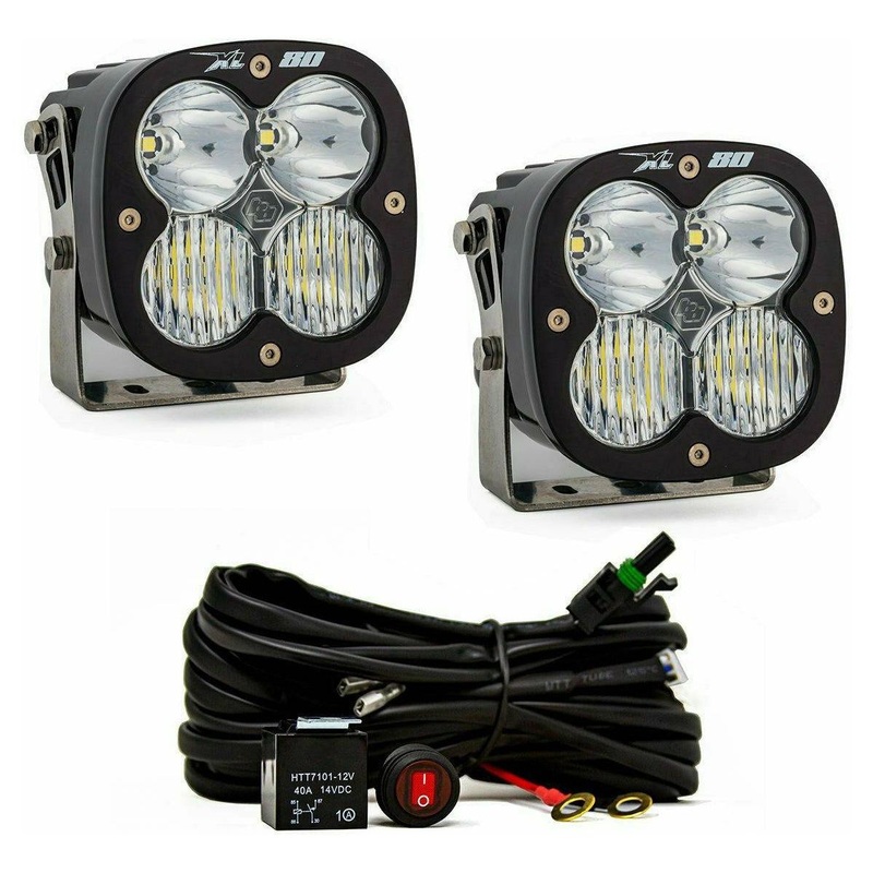 XL 80 LED Light Pods (Pair) Clear Driving/Combo