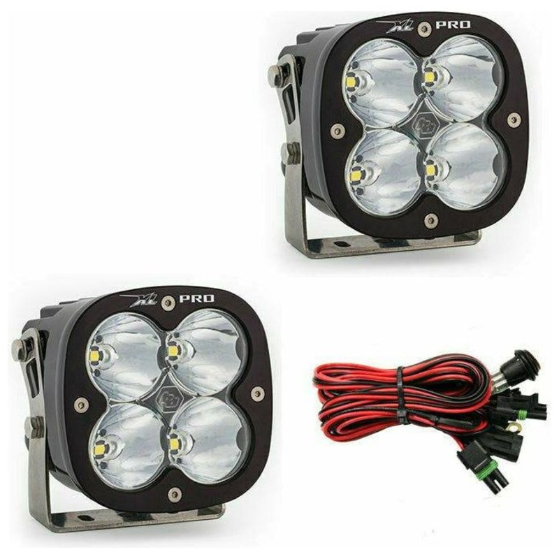 XL Pro LED Light Pods (Pair) Clear High Speed Spot