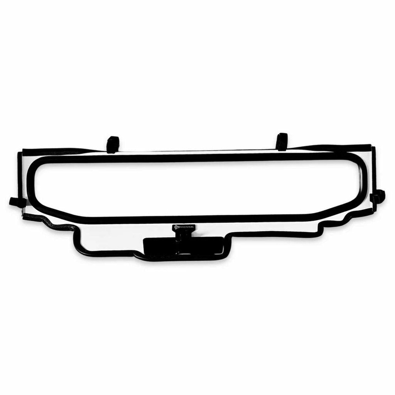 Can Am X3 Rear Glass Windshield Black Frame