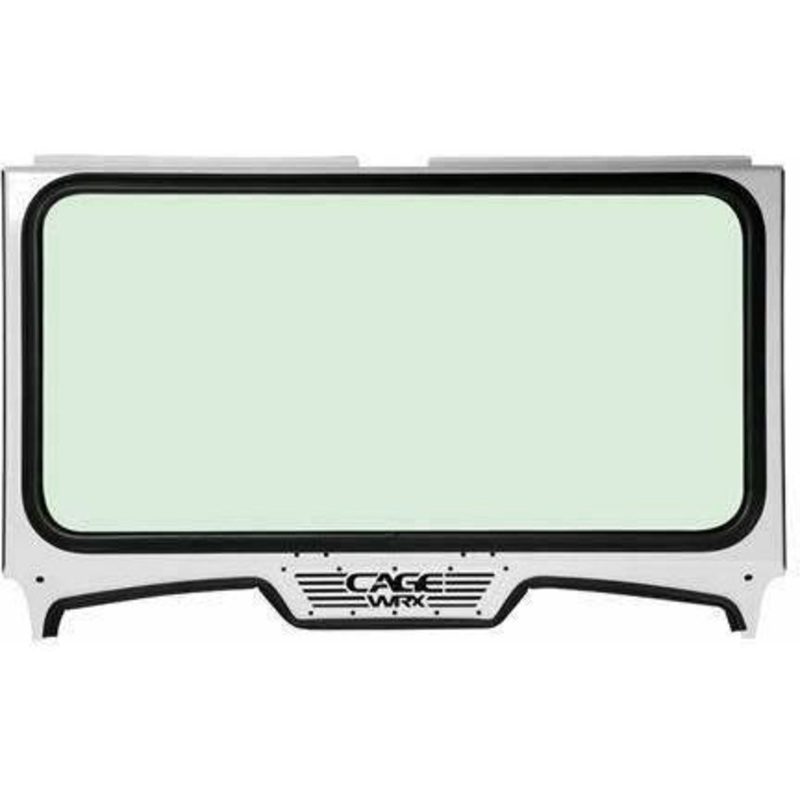 Polaris RZR (2019-2023) Baja / Competition Cage Glass Windshield Raw