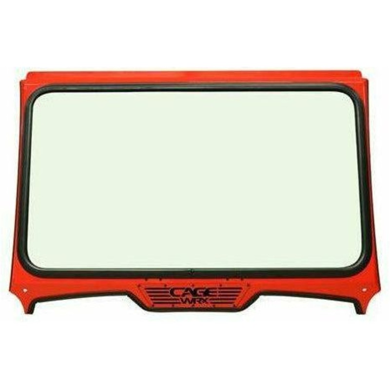 Polaris RZR (2019-2023) Super Shorty Cage Glass Windshield Raw