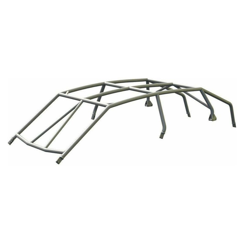 Polaris RZR Pro XP 4 Raw Assembled Super Shorty Cage with Roof No Whip Mount