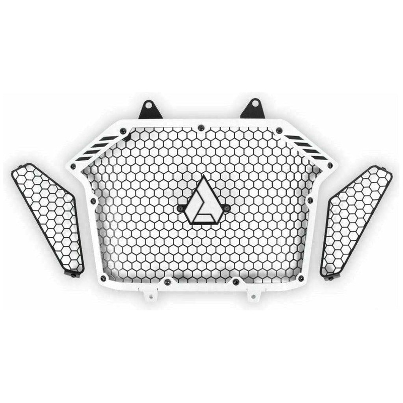 Polaris RZR Pro XP Stinger Front Grille White Aluminum