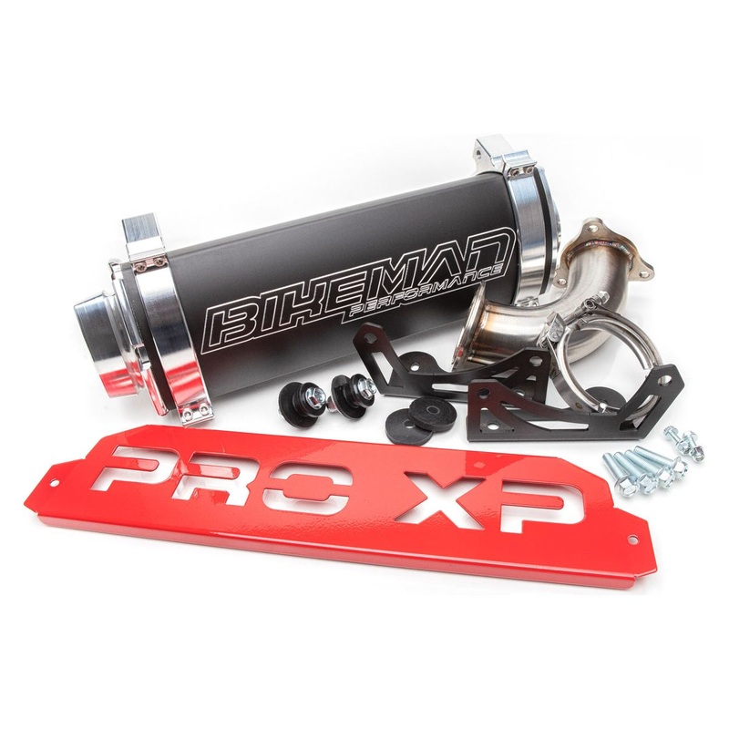 Polaris RZR Pro XP / Turbo R Big Mo Slip-On Exhaust Polaris RZR Pro XP Black Facia