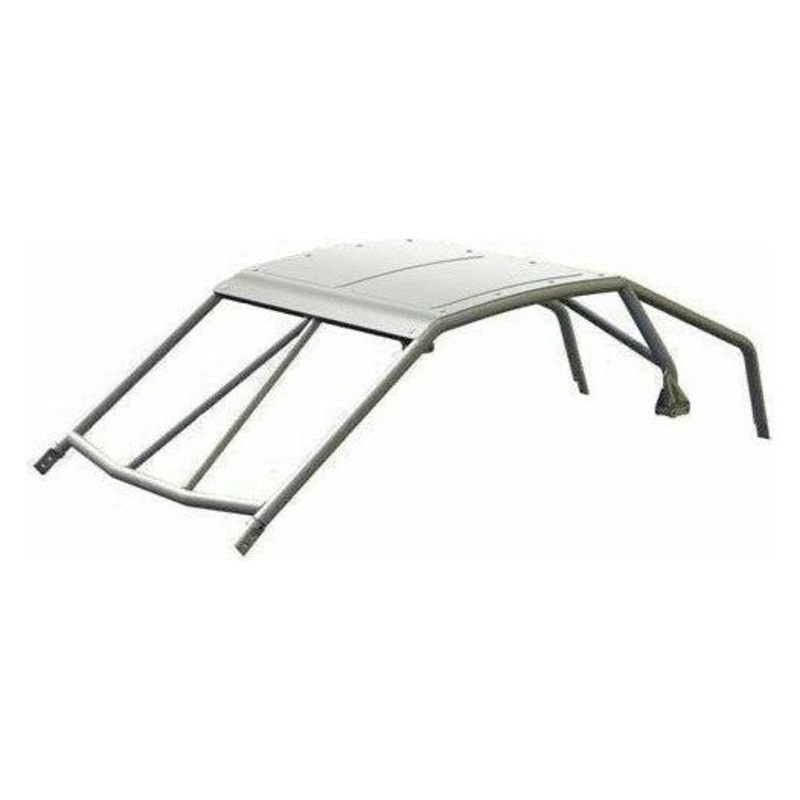 Polaris RZR Turbo R Raw Assembled Super Shorty Cage with Roof No Whip Mount