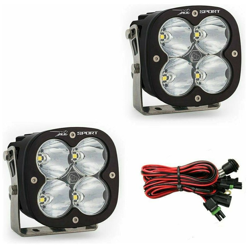 XL Sport LED Light Pods (Pair) Clear High Speed Spot