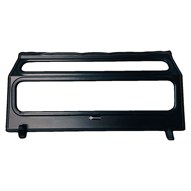 Can Am Commander / Maverick Rear Glass Windshield Black Frame