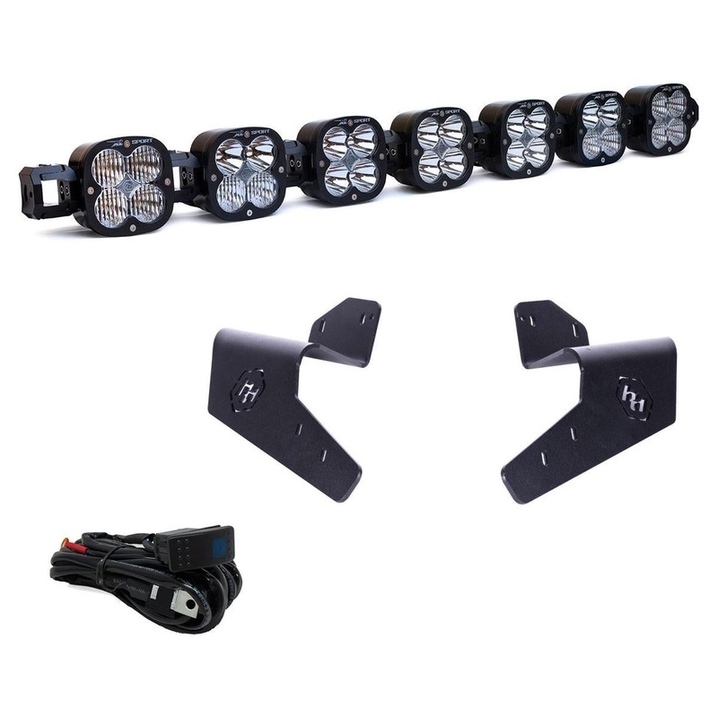 Can Am Maverick R 7XL Linkable Roof Mount Kit Multi-Pattern Clear