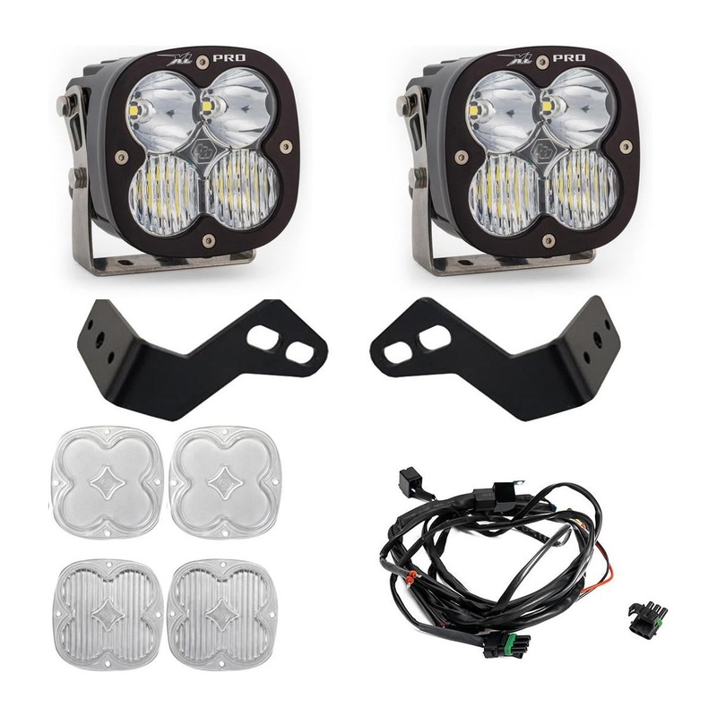 Can Am Maverick R XL Pro A-Pillar Kit Driving / Combo Clear