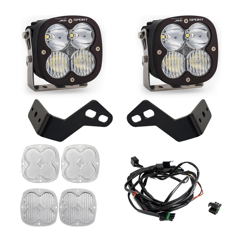 Can Am Maverick R XL Sport A-Pillar Kit Driving / Combo Clear