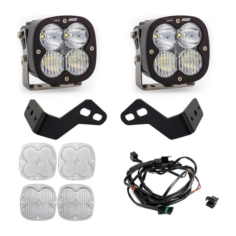 Can Am Maverick R XL80 A-Pillar Kit Driving / Combo Clear
