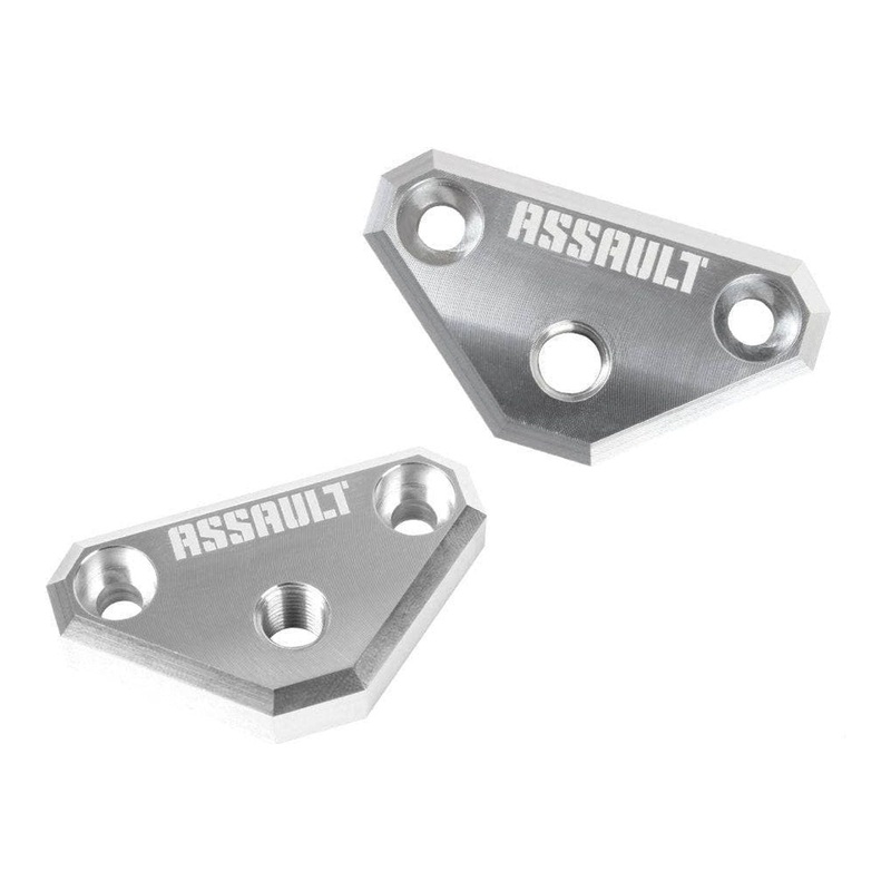 Can Am X3 M10 A-Pillar Mount Brackets Raw