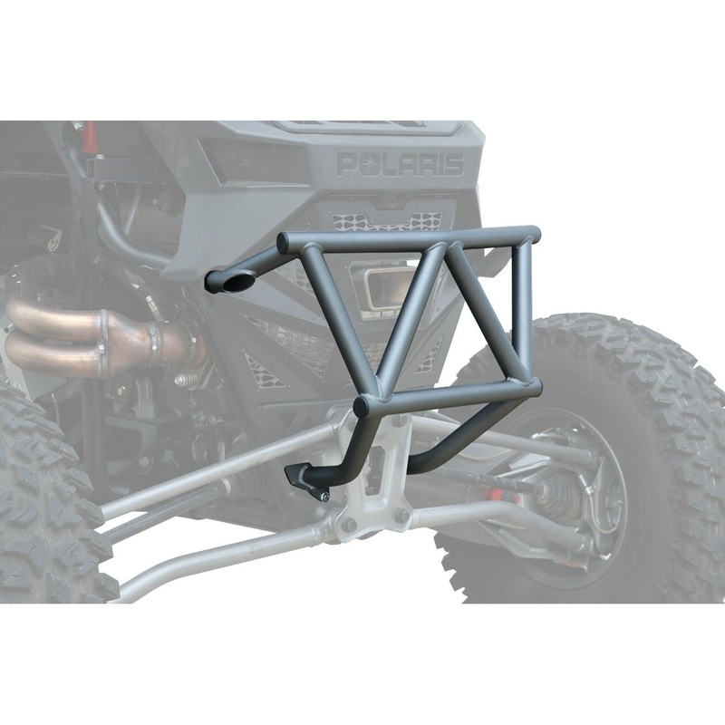 Polaris RZR Pro R Assembled Bolt On Rear Bumper Raw