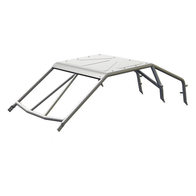 Polaris RZR Pro R Raw Assembled Baja Spec Cage with Roof No Whip Mount