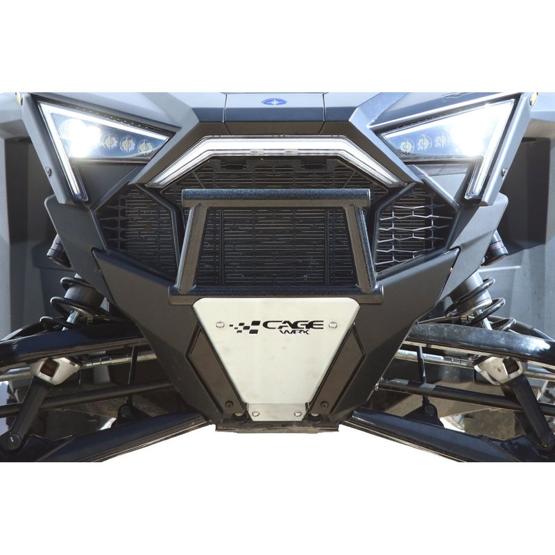 Polaris RZR Pro R / Turbo R Assembled Front Bumper Raw Raw