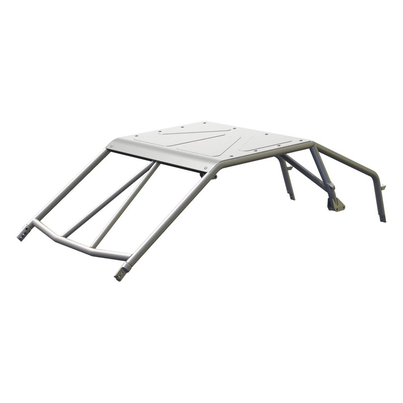 Polaris RZR Pro XP Raw Assembled Baja Spec Cage with Roof No Whip Mount