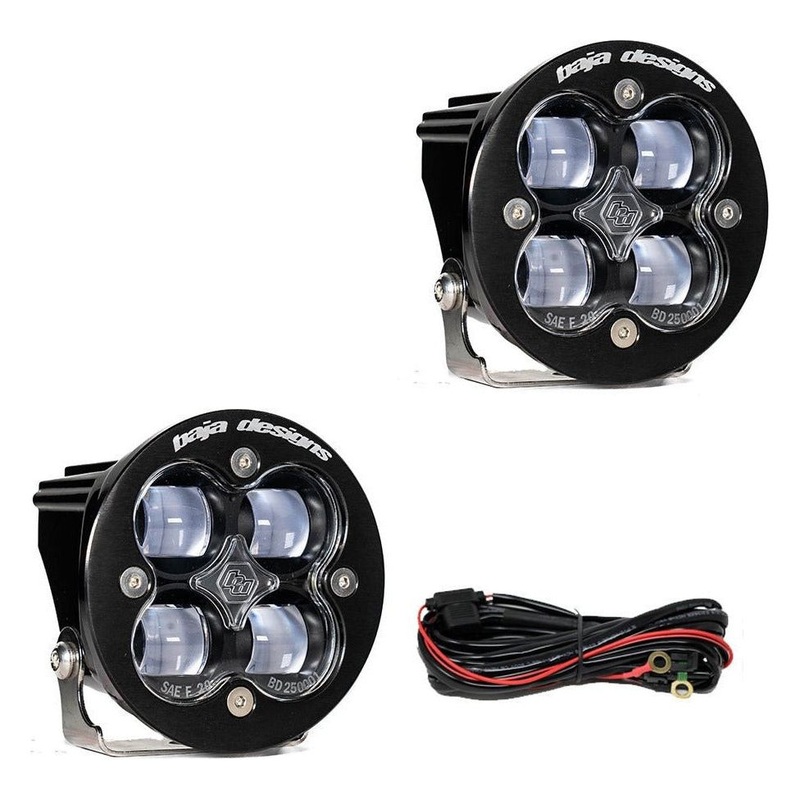 Squadron-R SAE LED Auxiliary Light Pod (Pair) Clear