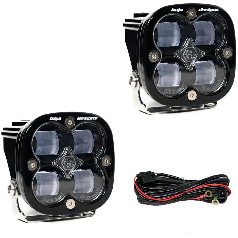 Squadron SAE LED Auxiliary Light Pod (Pair) Clear