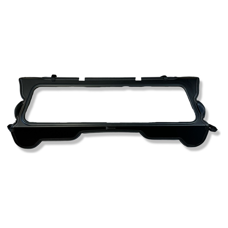 Yamaha YXZ (2019-2025) Rear Glass Windshield Black Frame