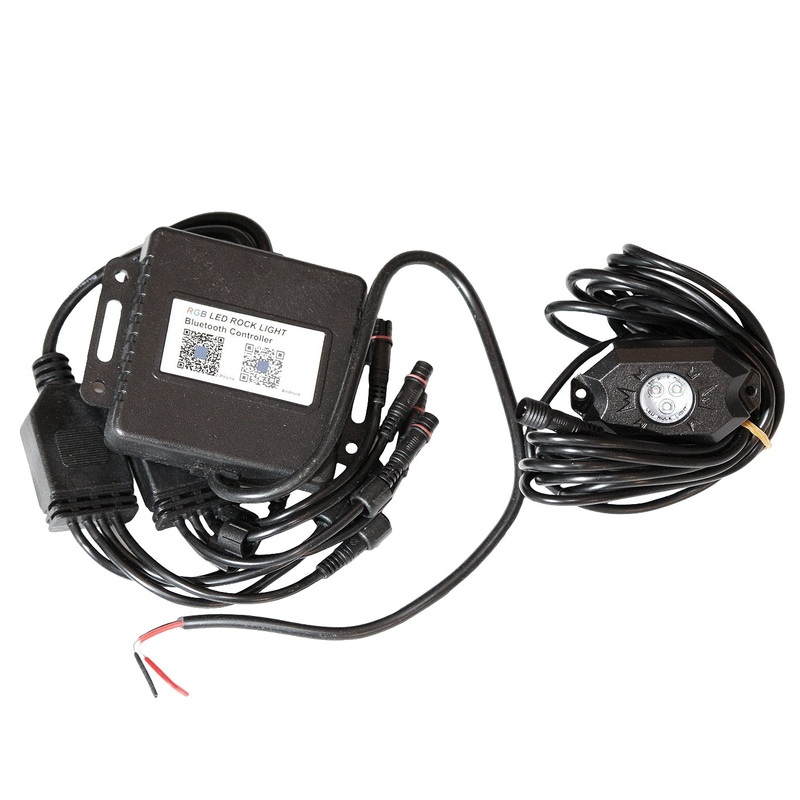 ATC Rock Lights w/ Bluetooth Color 4 Pieces