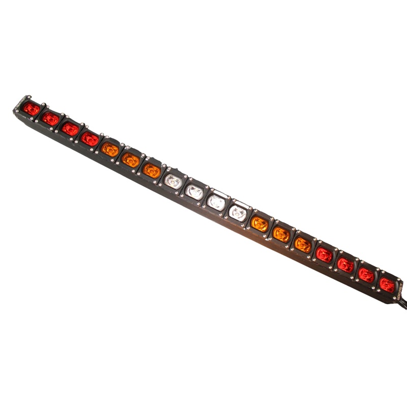 CHASE SERIES 36 Light Bars Blue Center