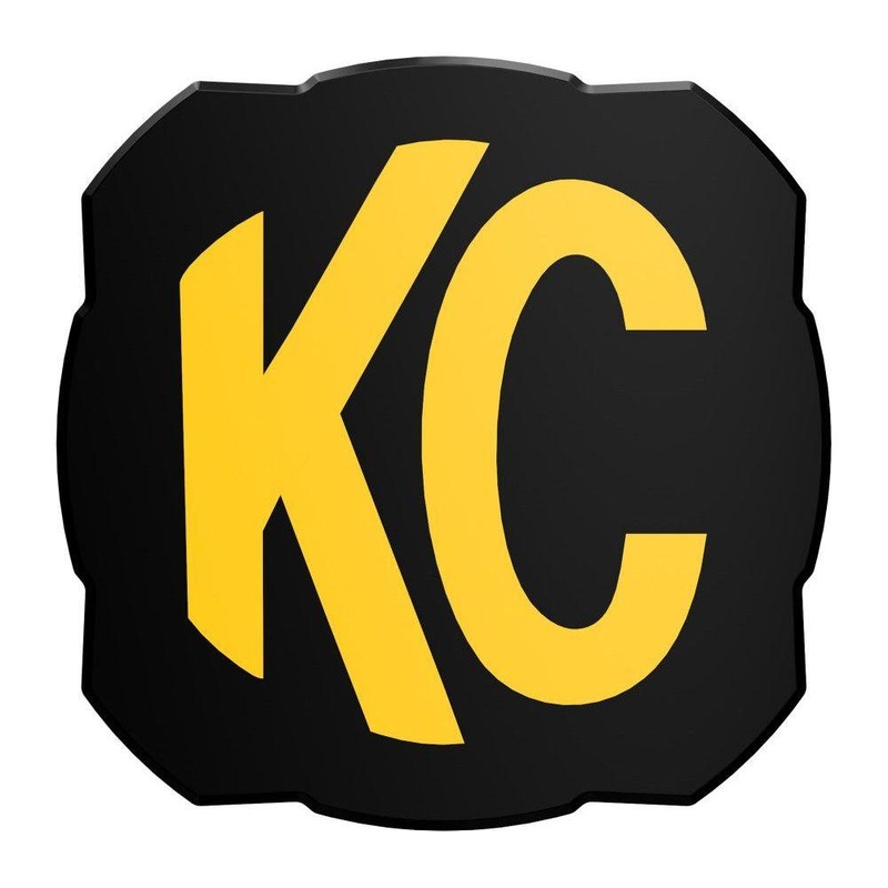 FLEX ERA 4 Light Cover Black/Yellow KC Logo