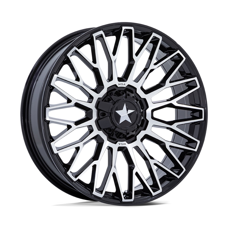 M50 Clubber Wheel (Gloss Black/Machined) 4×137 / 4×156 14×7 (10mm)