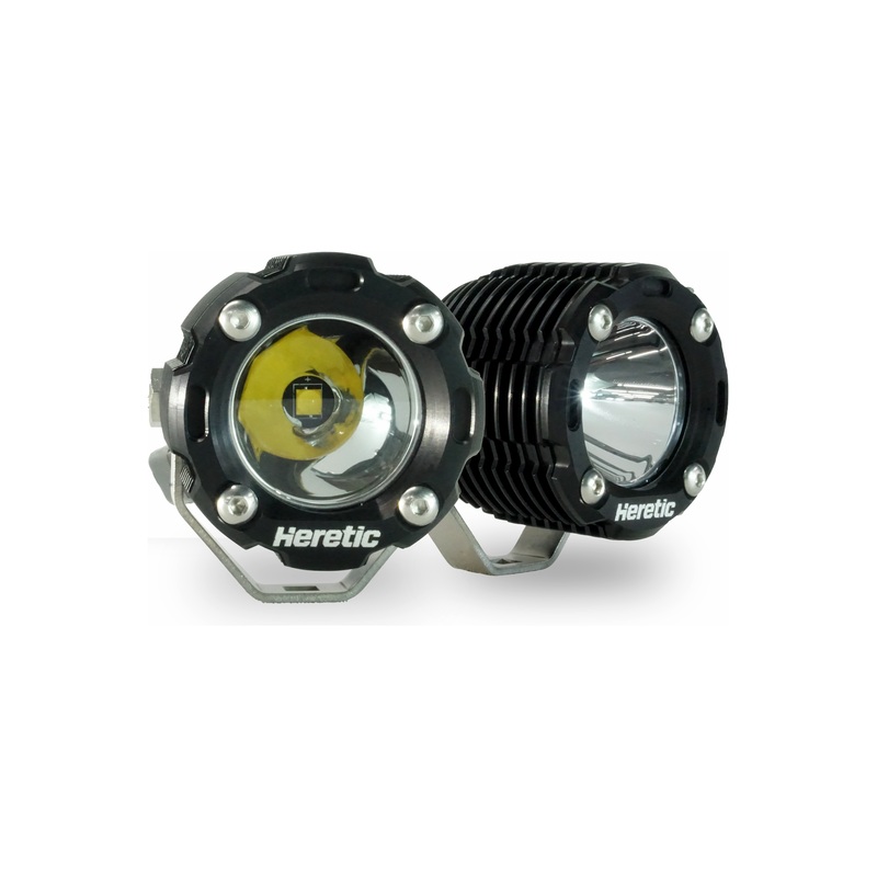 BA-1R LED Pod Lights (Pair) Clear Spot No Wiring Harness