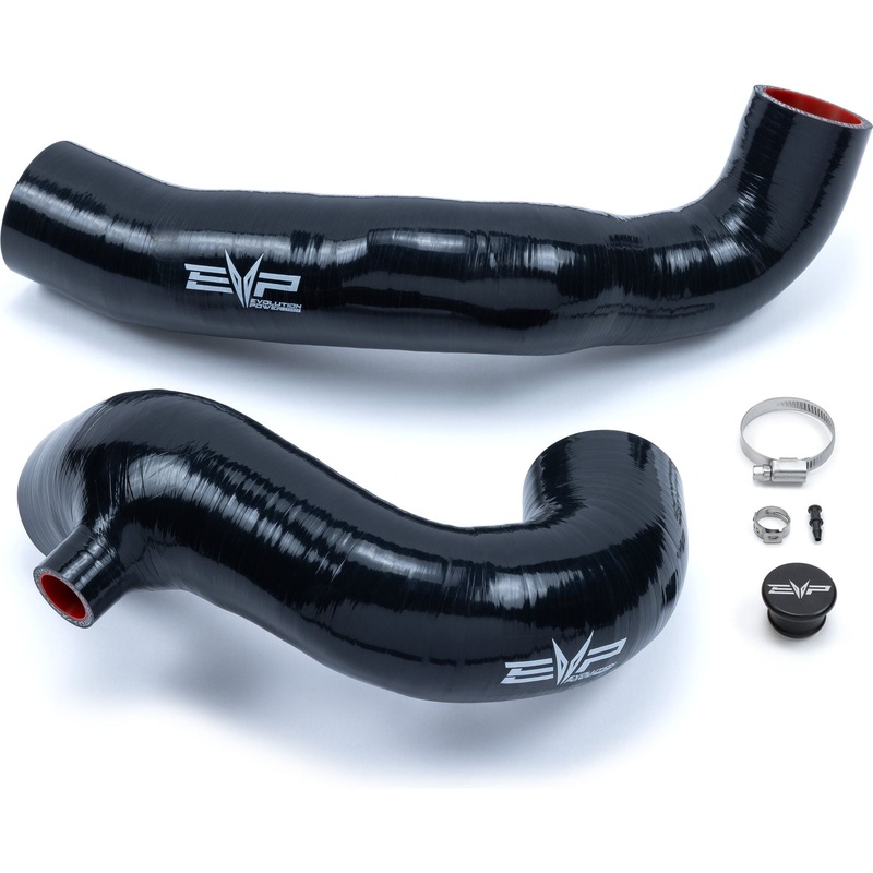 Can Am Maverick R Silicone Charge Tube Black