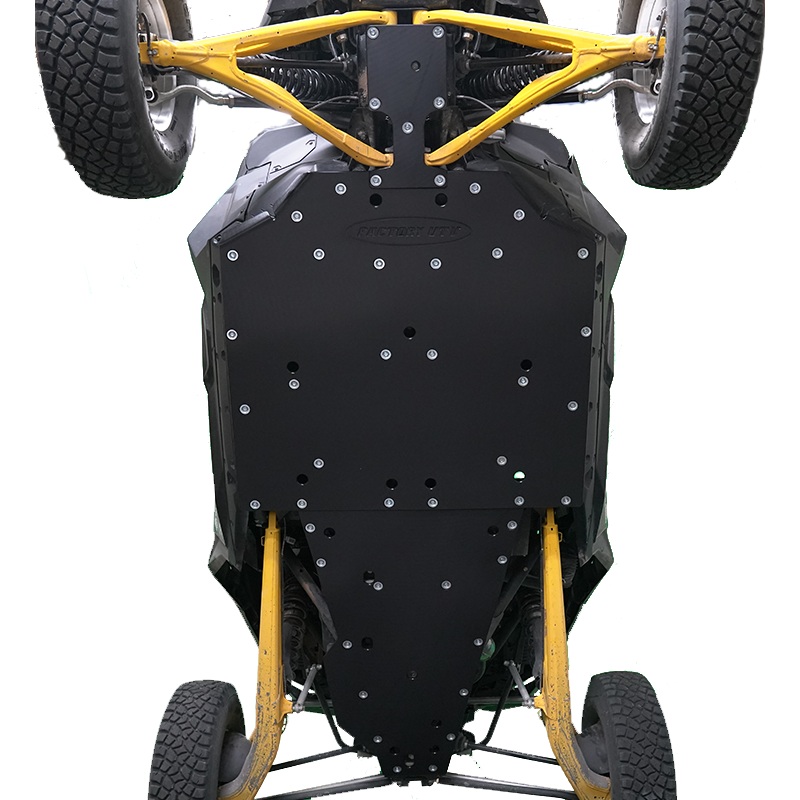 Can Am Maverick R UHMW Skid Plate 3/8″ Thick No X-Brace