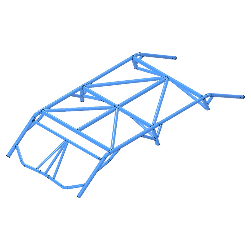 Can Am X3 MAX RivTab DIY (Weld Yourself) Roll Cage Kit