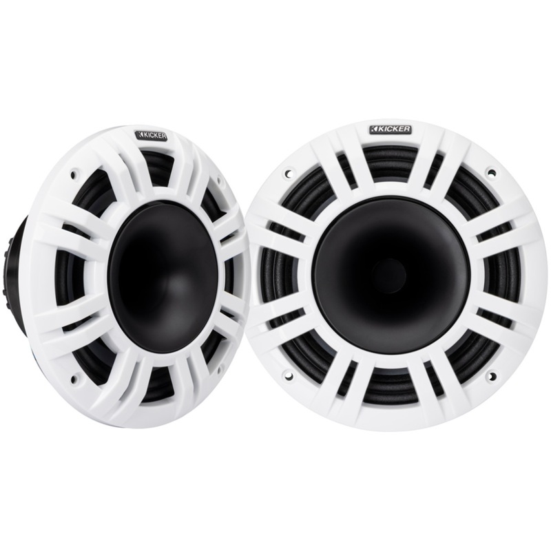 KMXL 8″ LED HLCD Coaxial Speakers (4 Ohm)