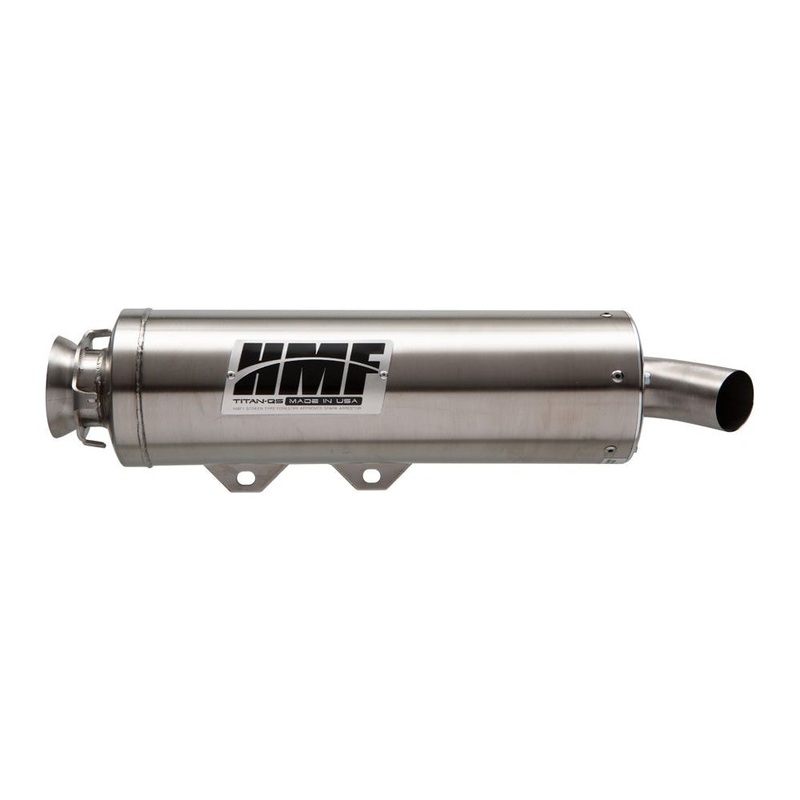Arctic Cat Wildcat XX Titan Slip-On Exhaust Quiet Stainless Steel Billet / Recessed