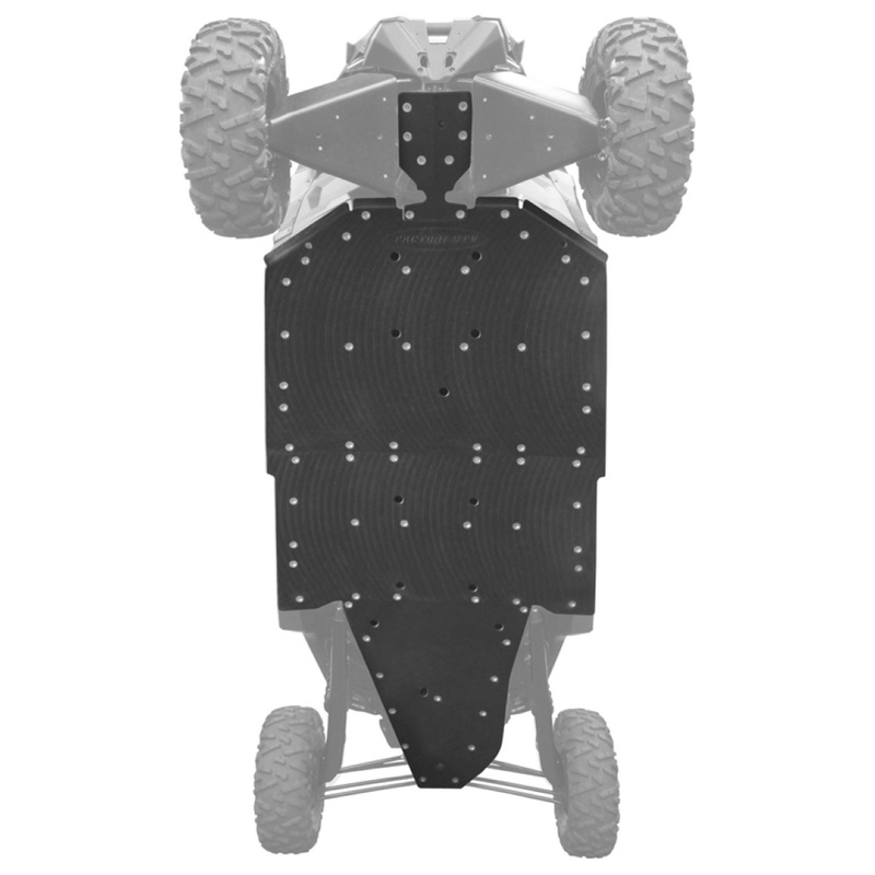 Can Am X3 MAX UHMW Skid Plate 3/8″ Without X-Brace