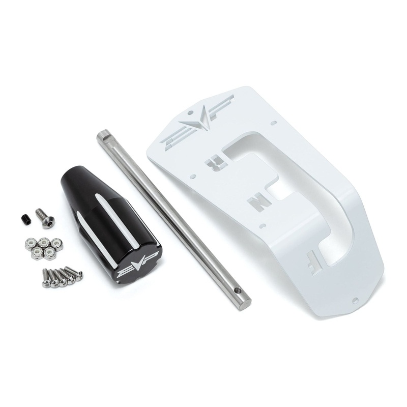 Polaris RZR 200 Shift Knob & Gate White Lightning Shift Gate