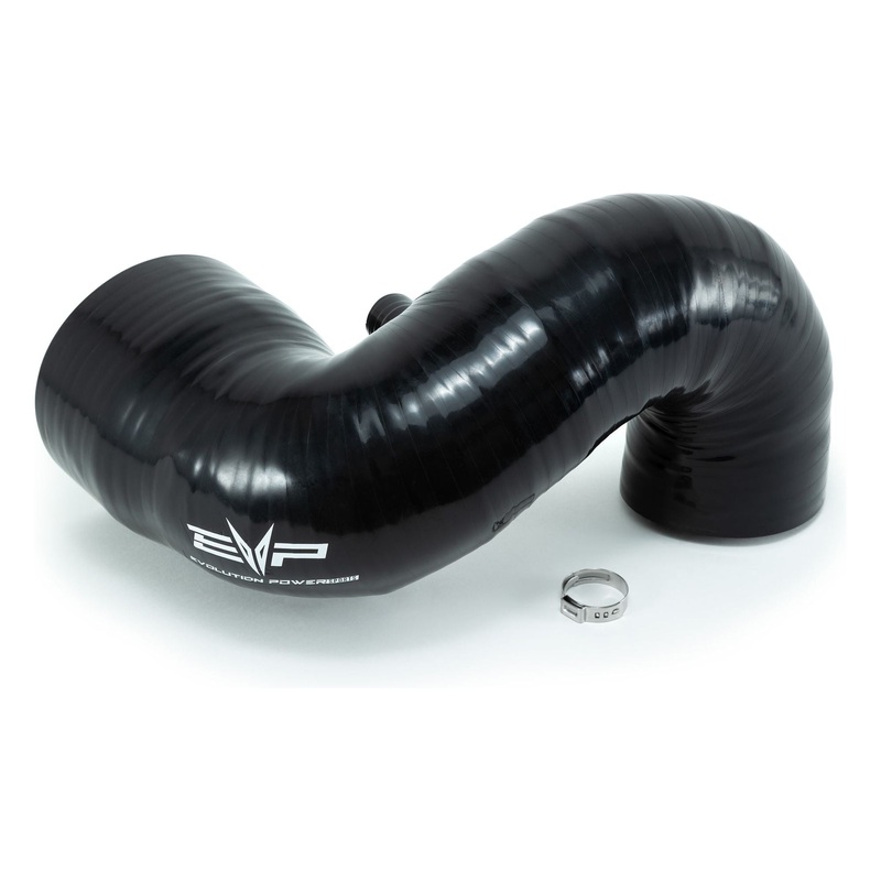 Polaris RZR Pro R Silicone Inlet Boot Black