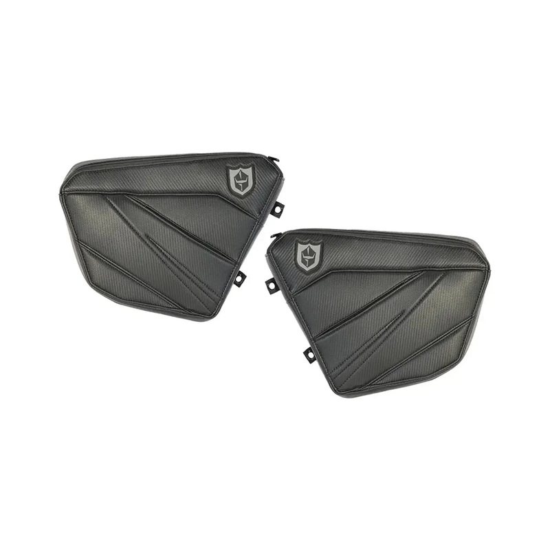 Polaris RZR XP 4 Stock Rear Door Bags Black