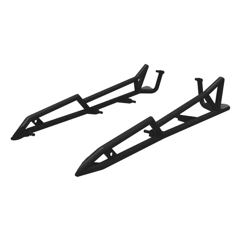 Polaris RZR XP 4 Tube Rock Sliders Black