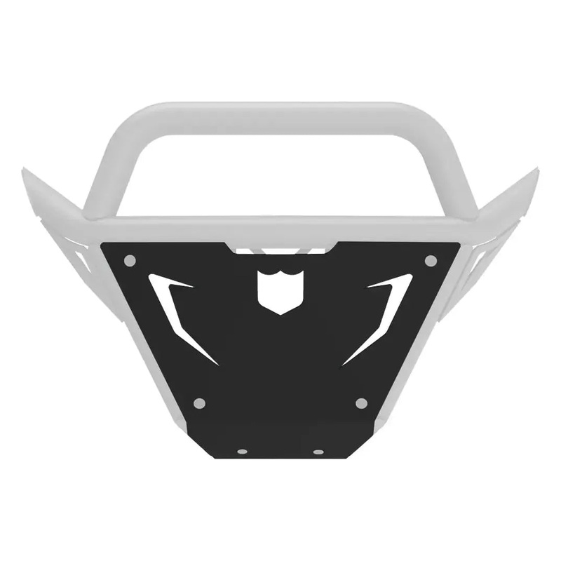 Polaris RZR XP Front Bumper Skid Plate Black