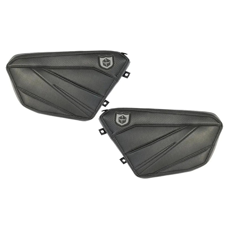 Polaris RZR XP Stock Front Door Bags Black