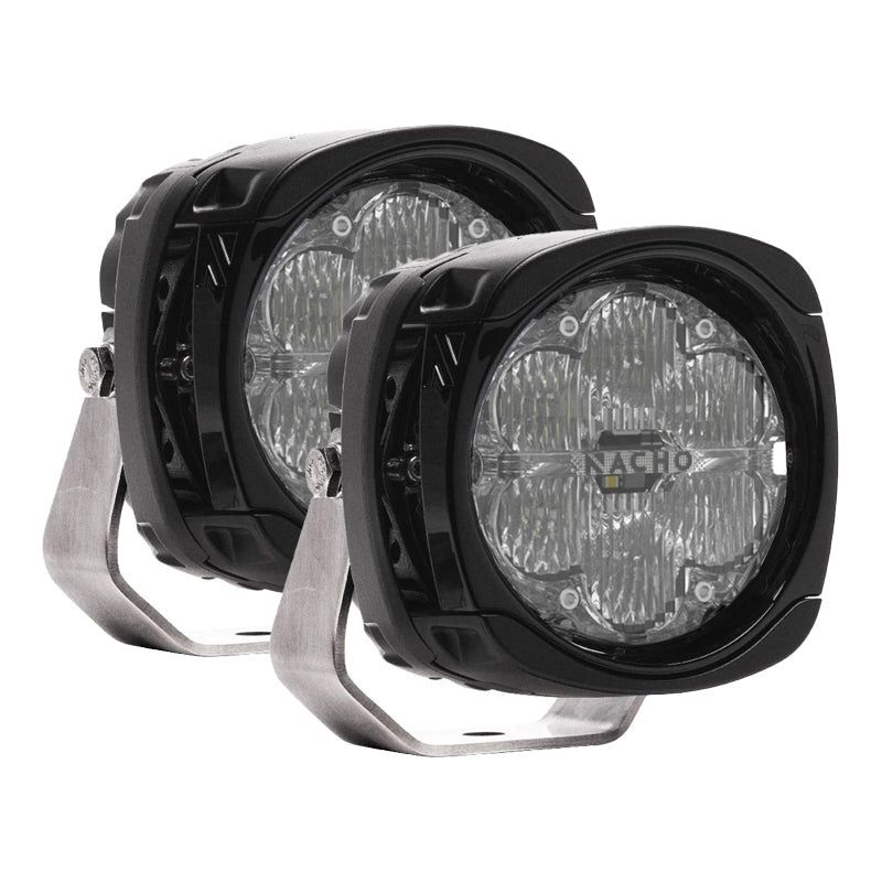 Quatro Off-Road LED Light Pods (Pair) Flood