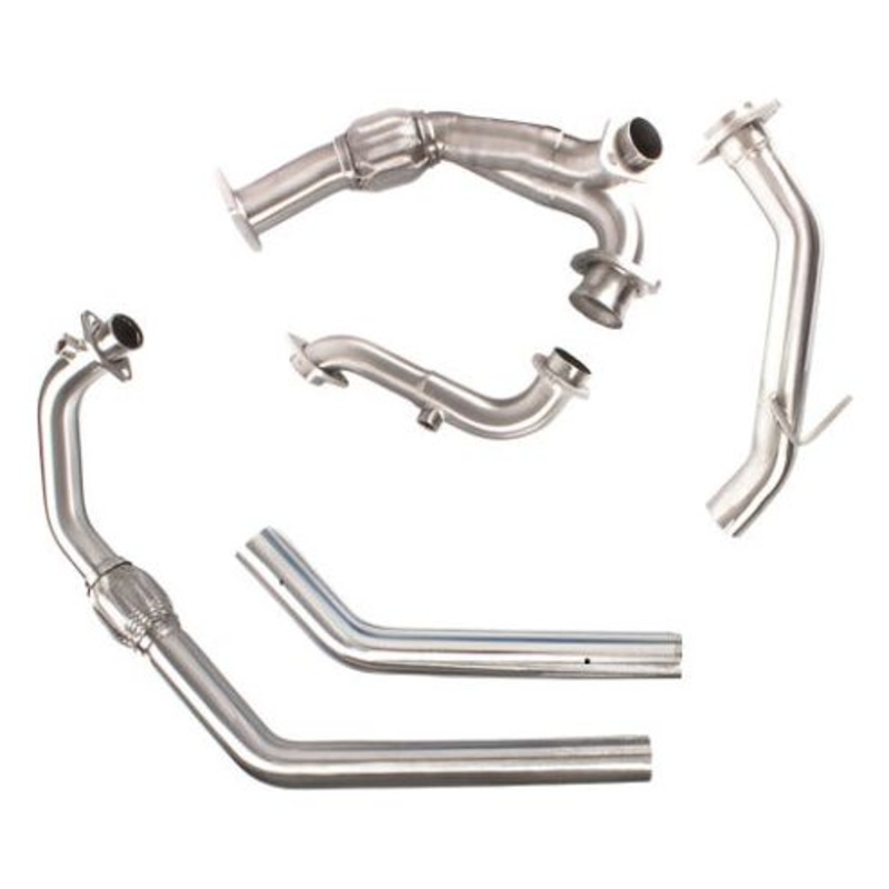 Can Am Maverick Turbo Forward Exhaust System Brushed