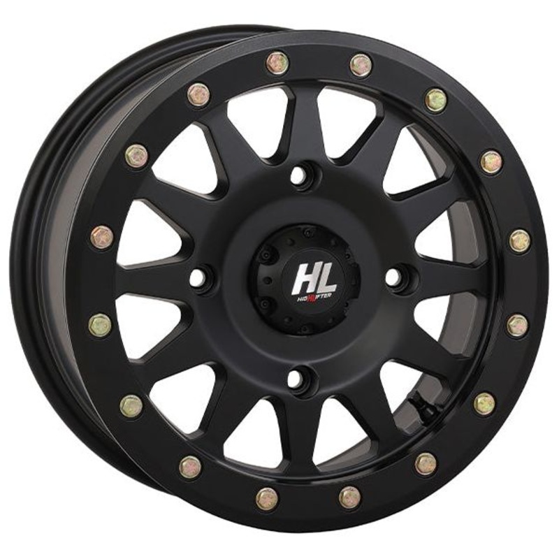 HLA1 Beadlock Wheel (Matte Black) 4×137 14×7 (40mm)