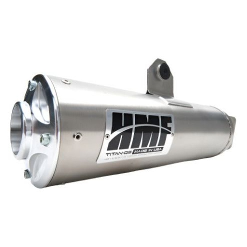 Kawasaki KRX Titan Slip-On Exhaust Quiet Stainless Steel Billet