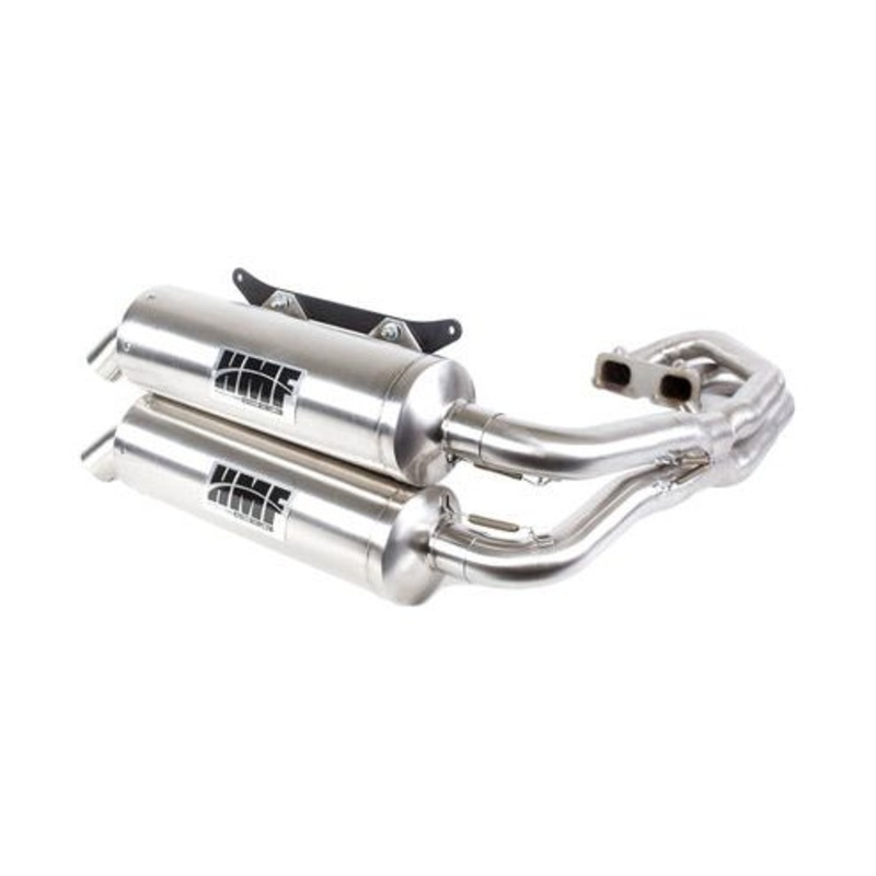 Polaris RZR XP 1000 (2019-2023) Titan Dual Full System Exhaust Quiet Stainless Steel Billet / Recessed