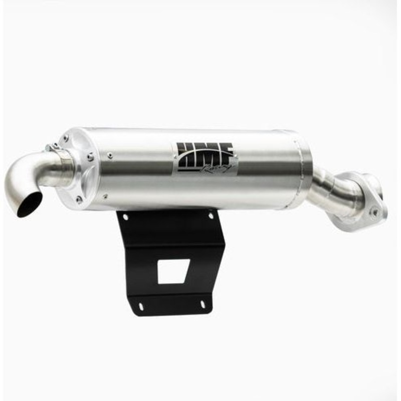 Polaris Xpedition Titan Slip-On Exhaust Quiet Stainless Steel Billet