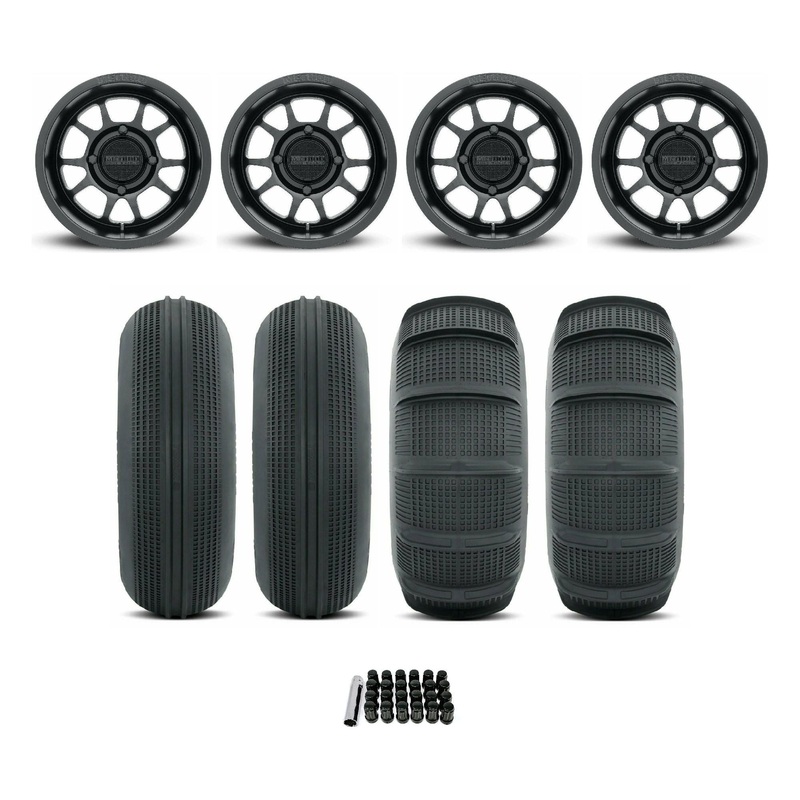 Can Am Maverick R 409 Bead Grip Wheel / Sand Series Tire Package