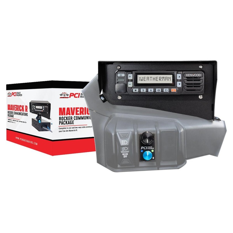 Can Am Maverick R PCI Rocker Communications Package No Headsets Elite Icom F5021