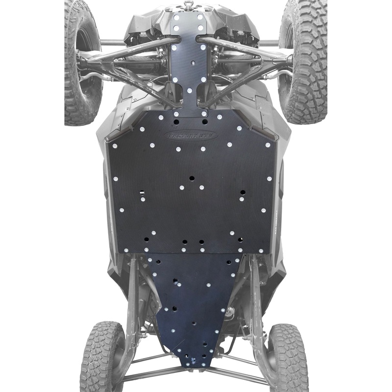 Can Am Maverick R UHMW Ultimate Skid Package 3/8″ UHMW Skid Plate No X-Brace